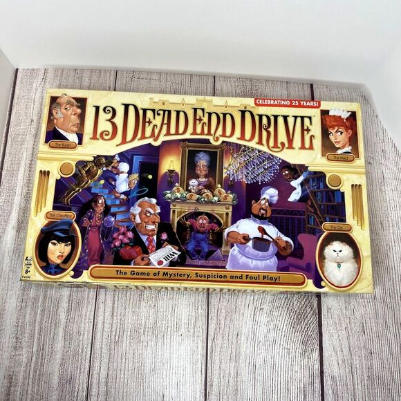 VINTAGE 13 Dead End Drive COMPLETE Milton Bradley 1993 90's Board Game‎ EUC - Picture 1 of 10
